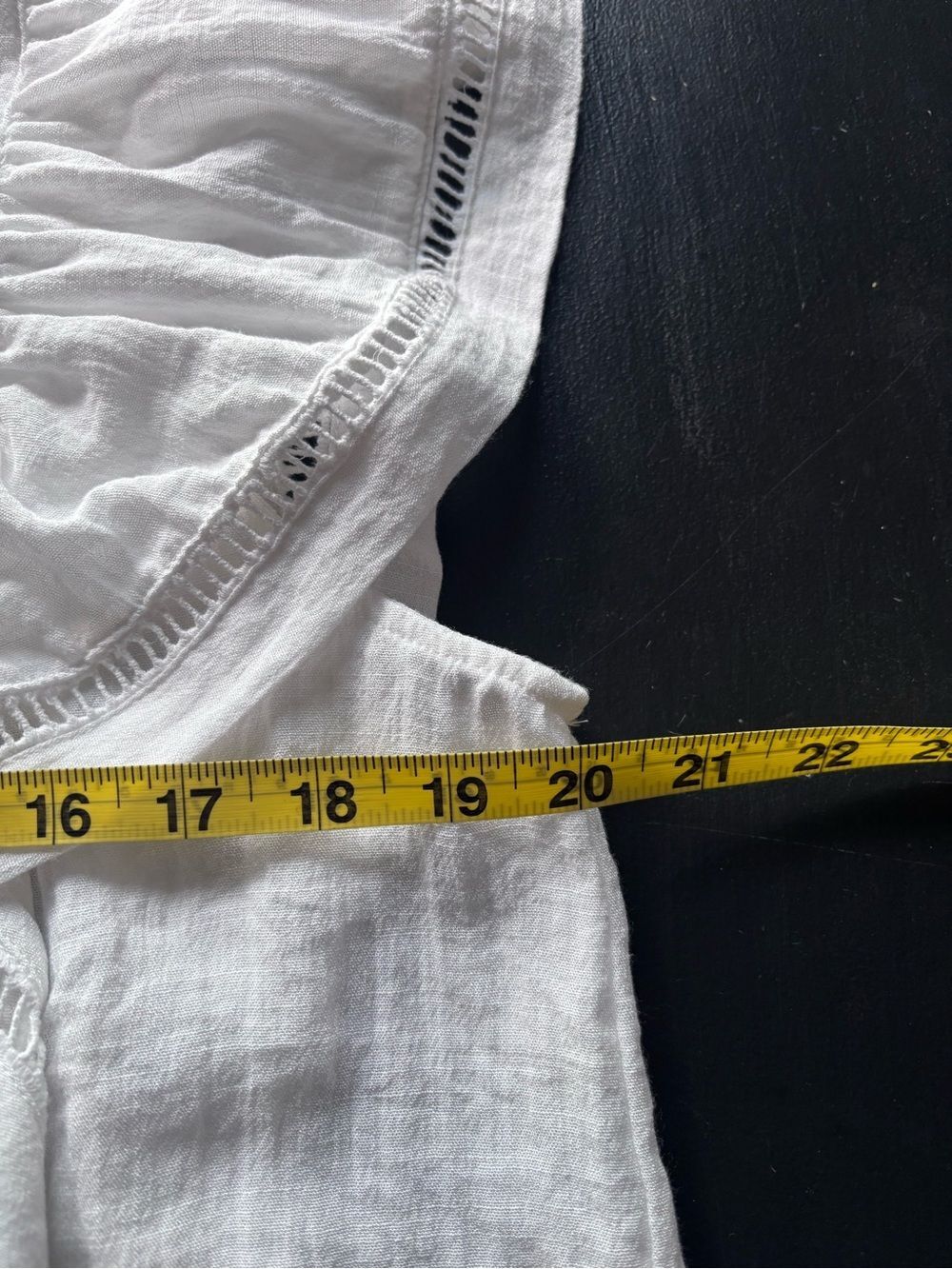 Calypso St. Barth White Embroidered Blouse Seashell Beachwear Small - Picture 8 of 9